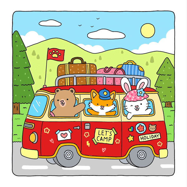 Fuzzy Friends: Supersøt Malebok for Voksne og Tenåringer med Bedårende Dyrekarakterer (Fuzzy Friends Coloring)