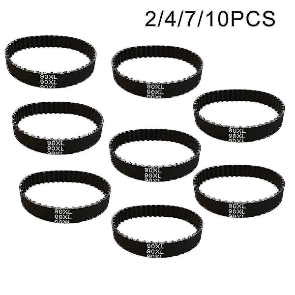 2/4 kpl Höylän käyttöhihna 914592 Black Decker Dn75 Dn750 Kw750 Sr600 Sr600 Dn75 musta kumivyö2