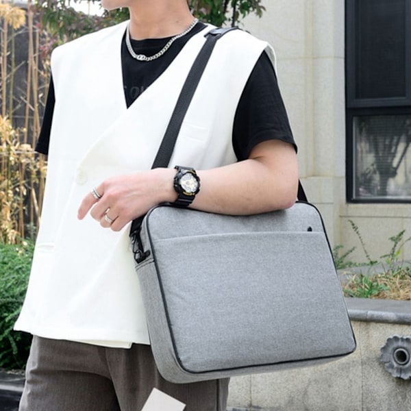 Kannettavan tietokoneen laukku Olkalaukku HARMAA 15,6 tuumaa 15,6 tuumaa harmaa grey 15.6 inch-15.6 inch