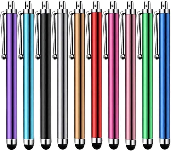 10-pak Universal Stylus Penne til iPad, Tablets & Touchscreen Enheder [JUN]