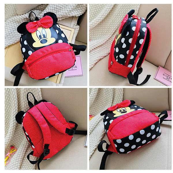 Disney Tegneserie Ryggsekk For Baby Gutter Jenter Minnie Mus Mikke Mus Barn Nydelig Skolesekk Førskolesekk Barn Gave[ch] style03 28x22x9CM