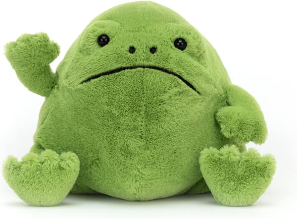 Jellycat Ricky Regnfrø Plyslegetøj - Blød og krammelig amfibiegave [JUN]