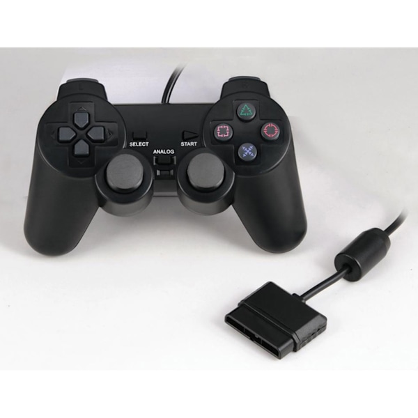 Trådbunden spillkontroll Gamepad Joypad Original for PS2 /Playstat
