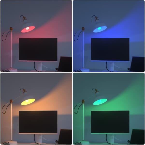 Flerfarget E14 LED-pære, 3W for festlig dekor [JUN]