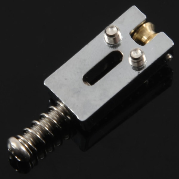 6 Rullesadler Tremolo med Skiftenøkkel for Fender Strat Tele Elgitar Krom Farge