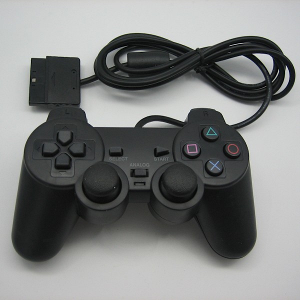 Kablet Spillkontroller Gamepad Joypad Original for PS2 /Playstat