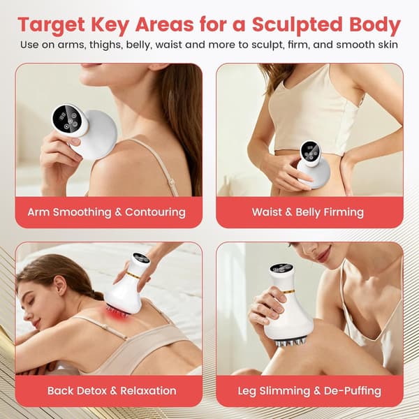 Lymfdränagemassager – Djup kropps- och cellulitmassage vit white