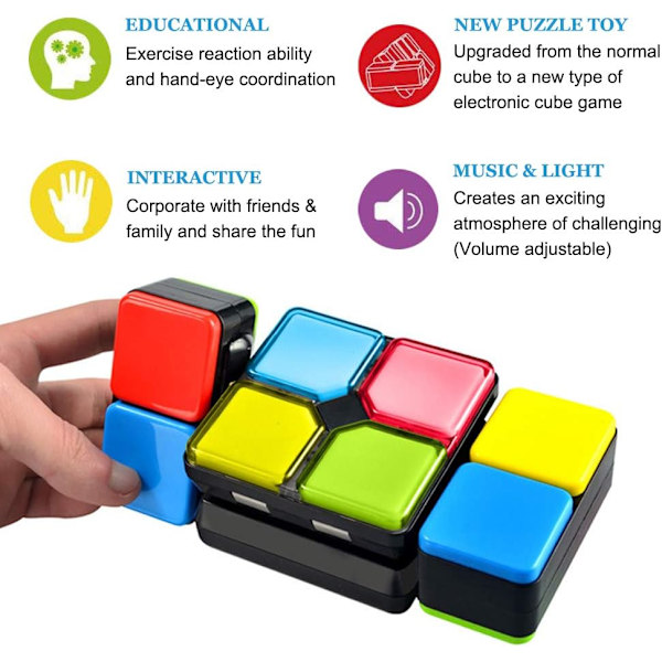 Speed Cube 4 Modes - Gave til drenge og piger i alderen 6-12 [JUN]