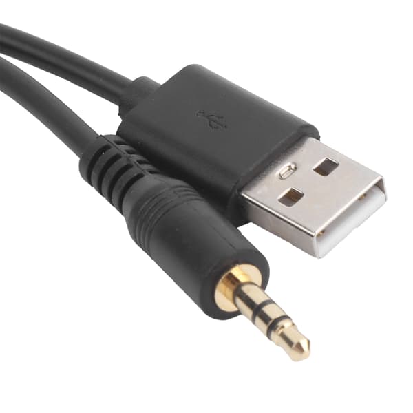 Bluetooth 5.0 Lydsender med 3,5 mm AUX & USB-port for bil [JUN]