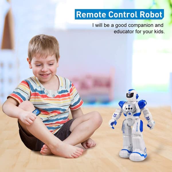 Gestkontroll Smart Robot Leke for Barn, Programmerbar Dansende RC Robot Kit[JUN]