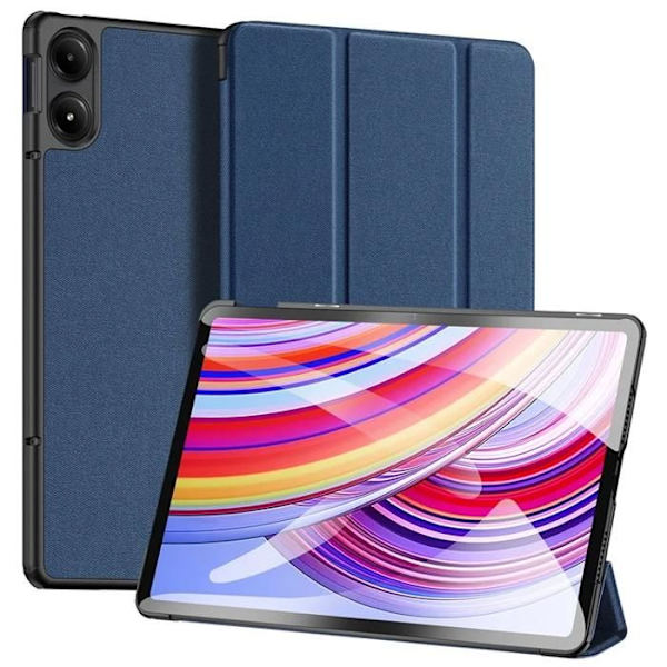 Redmi Pad Pro / Poco Pad Läder Tri-fold Stativfodral[JUN]