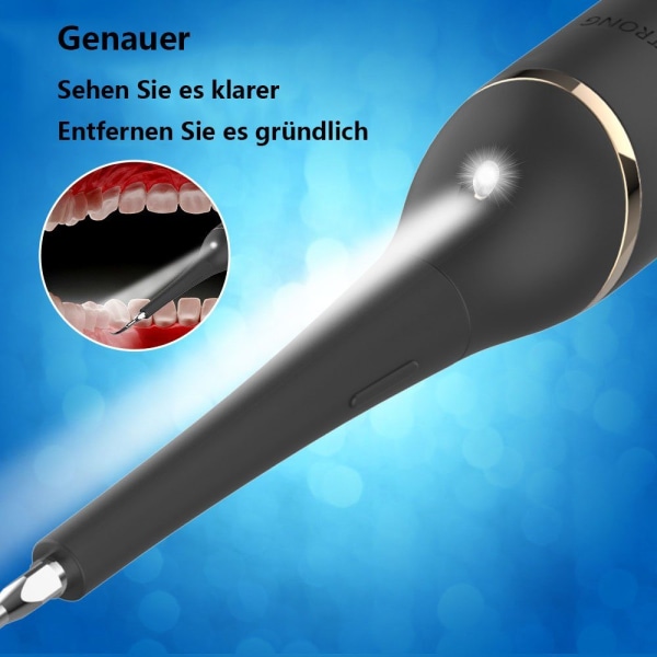 Bärbar elektrisk tandrengöring för hushåll, tandstensborttagare