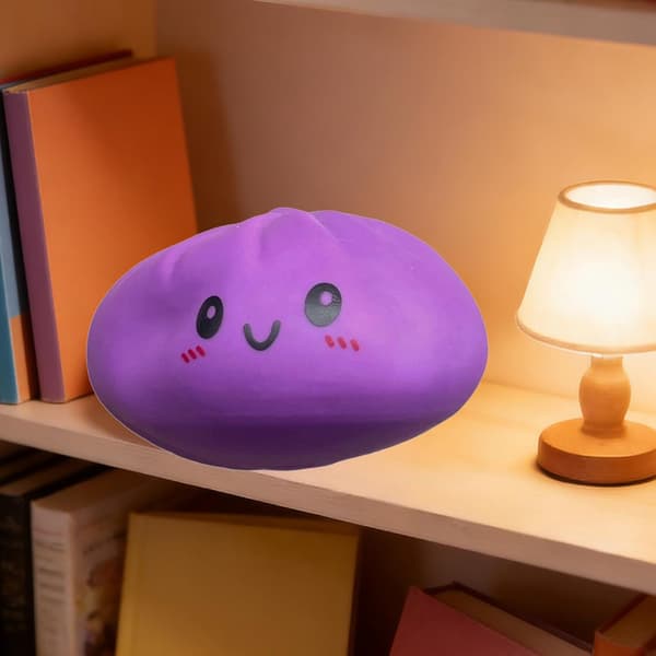 Stor Bolle Squishy, Sød Angstdæmpende Fidgetlegetøj, Blødt Klemmelegetøj til Voksne White
