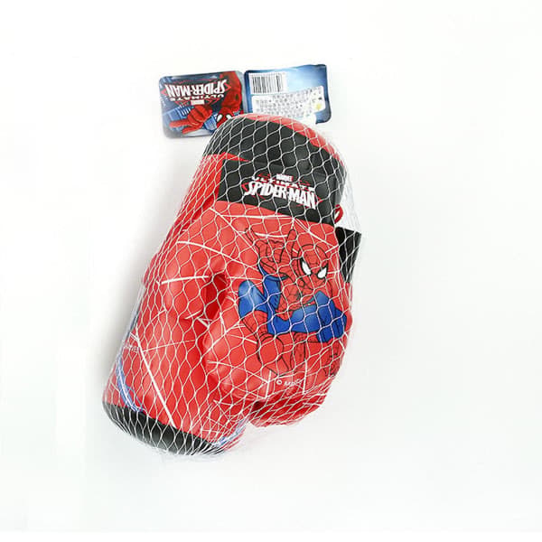 Spider-Man Boxningsset för barn med handskar och justerbart stativ [JUN]