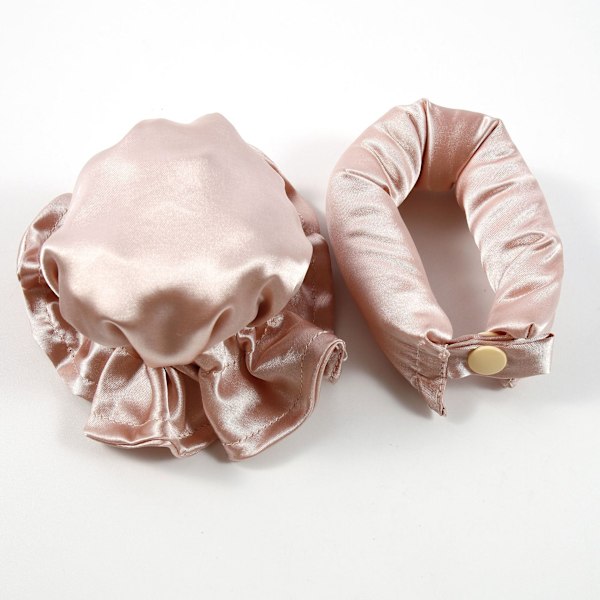 2 stk. Heatless Curling Set Hårruller til Heatless Curls Heatless pink 2