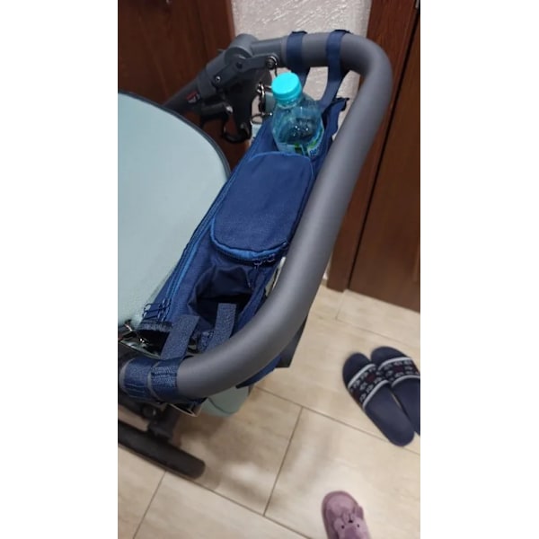 Babyflaske drikkeholder hængende poser blue