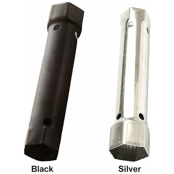 Kierreavaimet (34mm+40mm) Hanan Korjaukseen, Hana, 2-in-1, Kierreavaimet, Kierreavaimet, Suihkuavaimen Kierreavaimet, Kestävä Korjausväline (hopea)