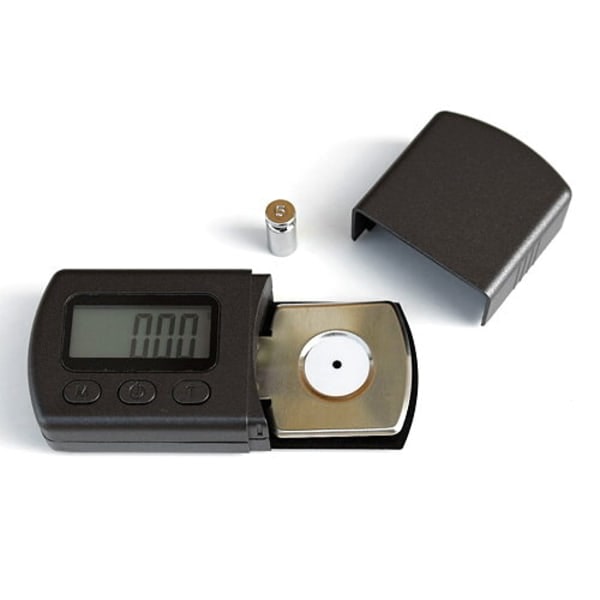 IC Nålevekt 5g/0.01g (Platespiller) - Batteri inkludert --