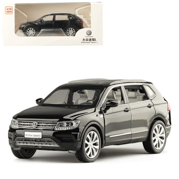 1:32 Tiguan Auton Malli Seosauto Valettu Leikkiauto Malli Vetotakaisin