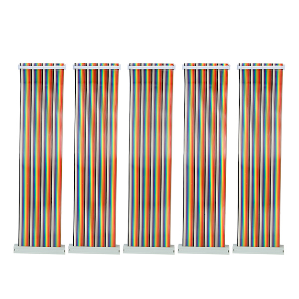 5 stk. GPIO-kabel til Raspberry Pi Han til Hun 40-Pin Ledning Computertilbehør 20 cm Han til Hun 0.2