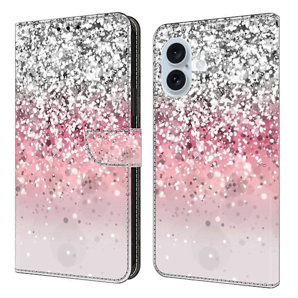 Färgglatt Magnetiskt Läderplånboksfodral för iPhone 17[JUN] Gradient Multicolor