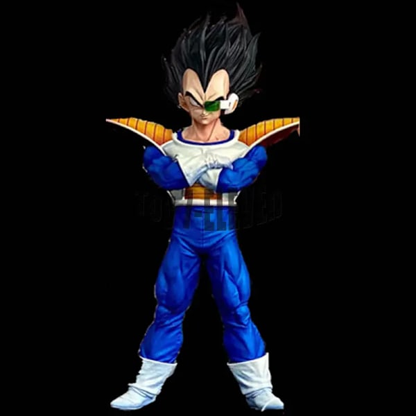 I lager Dragon Ball Z GK Vegeta Figur 4 Former Vegeta Figurine 28cm Pvc Action Figur Collection Modell Leksak för barn Presenter