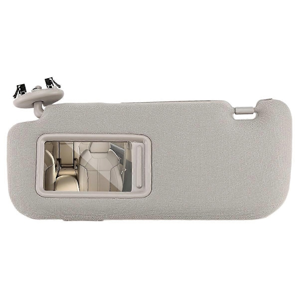 Toyota Auris Corolla 2007-2013 Auton sisäinen aurinkosuoja peilillä vasen kuljettajan puoli [JUN] Gray
