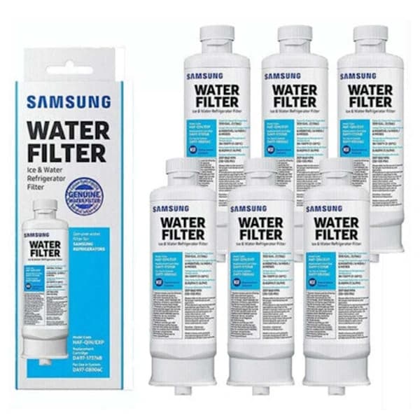 Samsung kjøleskap vannfilter erstatning 6pcs
