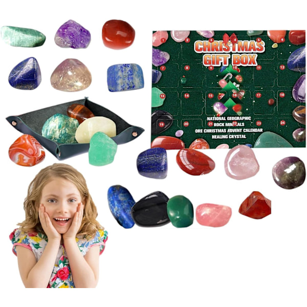 2024 Jul Blind Box Present Barnleksak 24 Dagars Kalender Advent Stil 7 Style 7