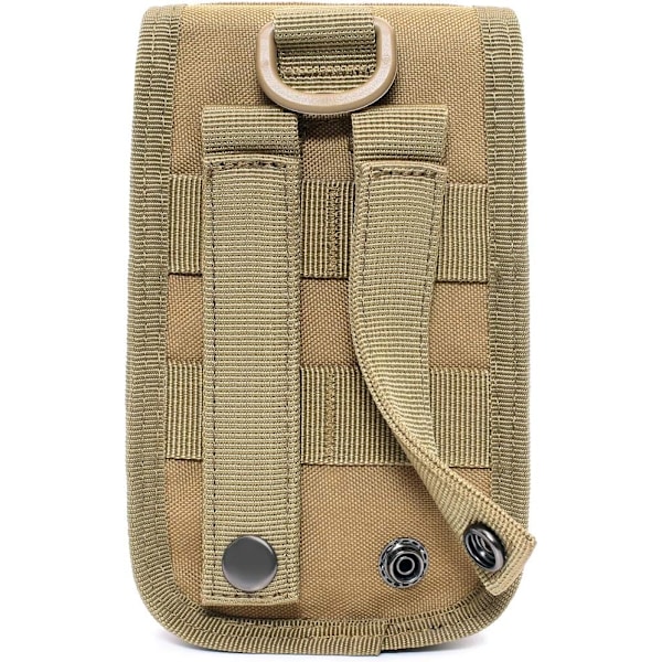 Taktisk Molle Bæltetaske Militær Taljetaske Multifunktionel Telefontaske Vandring Jagt CS, Grøn