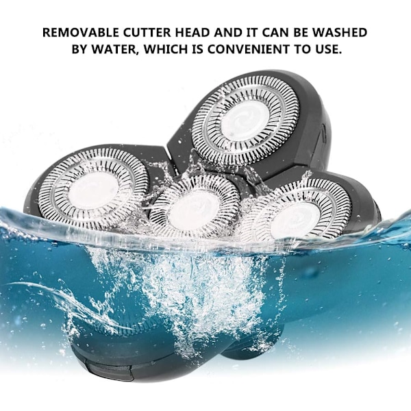 5 Razor Heads, Universal Shaver Replacement For Electric Shaver Head And Face Shaver Head.(Save 5 Blades)