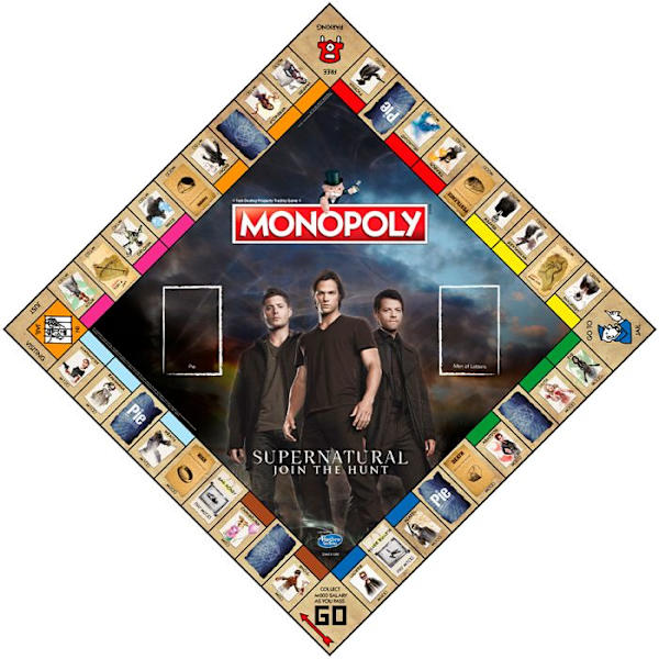 Monopol Supernatural Edition Brädspel - Winning Games