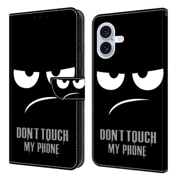 Farverigt magnetisk læder wallet case til iPhone 17[JUN] Don' Multicolor