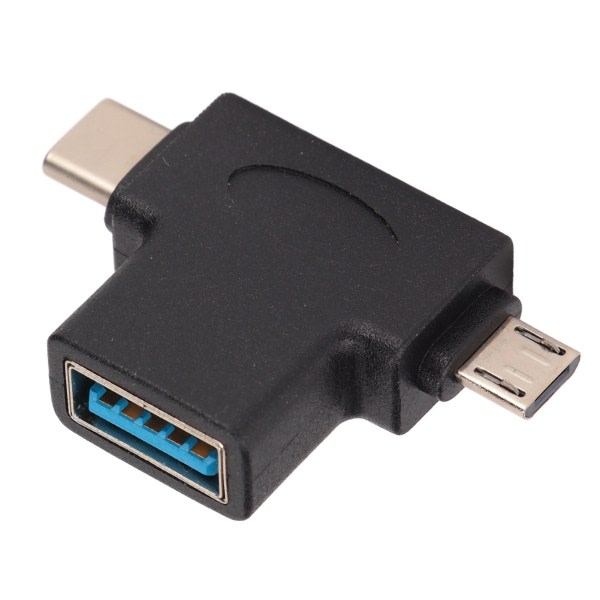 in 1 OTG Converter Type C + USB2.0 Micro Converter för Android P