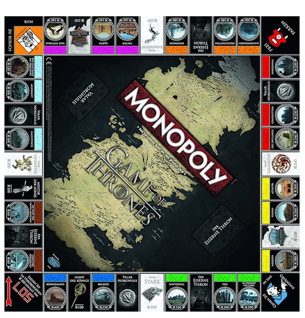 Monopol Game of Thrones Samlerutgave Brettspill