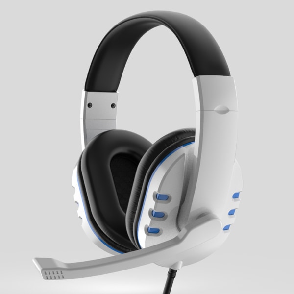 Gaming Headset för PS4 PS5 PC Xbox One, PS4 Headset med Mikrofon Surround Bass Ljud Hörlurar Brusreducering