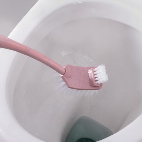 Toalettborste Plast långskaftad toalettborste, med stark