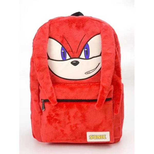 Sonic Selkäreppu Koulureppu 42x36cm, punainen red