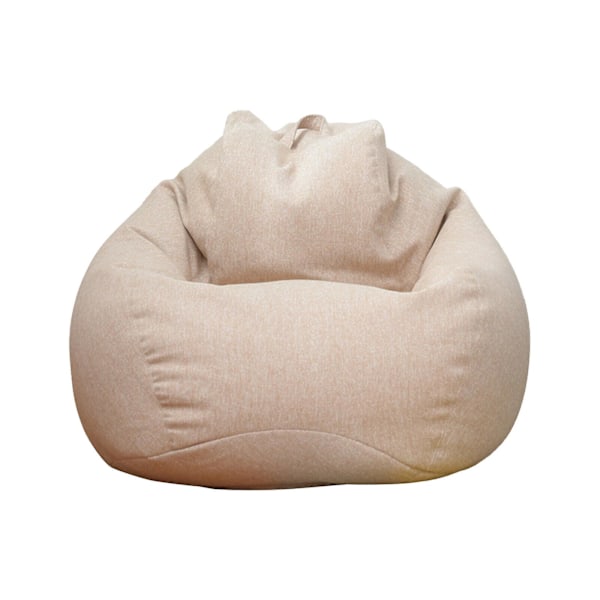 Inomhus/Utomhus Vuxen Beanbag Gaming Stol Extra Stor Beanbag Överdrag Khaki Khaki 500g