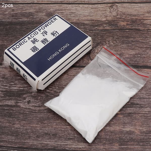 2-pack Boric Acid Powder Jewelry Cleaning Tool Welding Tool Processing Accessories-FA8- 0.1