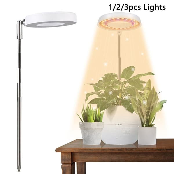 2-pak LED-vækstlys til plantevækst[JUN] 2pcs Lights 2pcs Lights