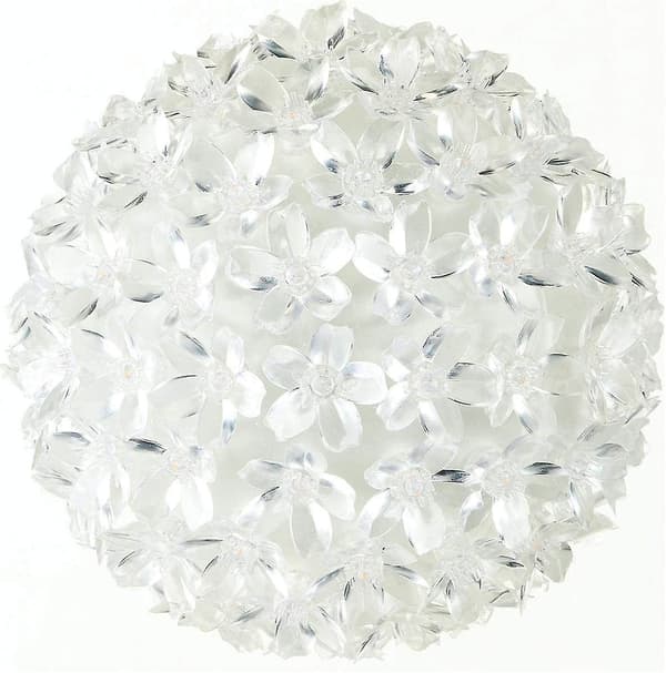 100 Varmhvite LED Julelyskuler - 15cm Dekorasjoner[JUN]