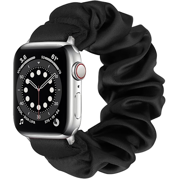 Scrunchies yhteensopiva Apple Watch -rannekkeiden kanssa 38mm 40mm Joustava kuvioitu painatusnauha Yhteensopiva Apple Watch Series 7 6 5 4 3 2 1 SE