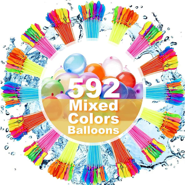 Selvforseglende Vandballoner 592 stk