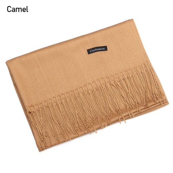 Cashmere-sjal Ullsjal CAMEL camel