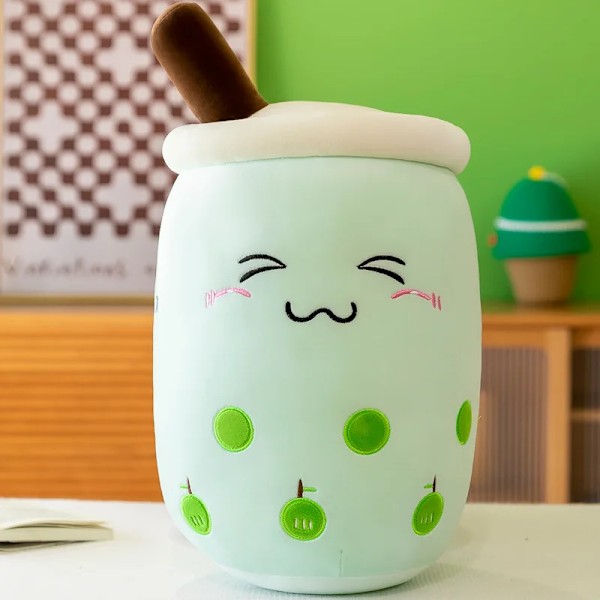 Mub - 30cm 40cm 50cm 65cm täytetty kawaii anime-nukke plus lelut bubba maito tee plus super super pehme plus tyyny 13 13 35cm