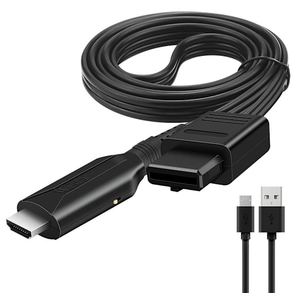 HDMI-adapteromformerkabel for Nintendo Gamecube Super NES N64[JUN]