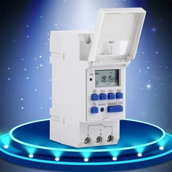 SQBB Trolig digital timer, dagsomskifter, Astro digital, 220V AHC15 A type, elektrisk timer