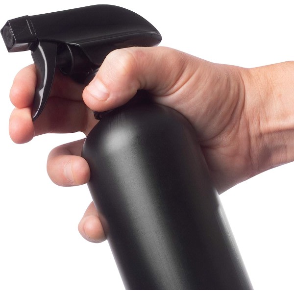 Vann Spray Flasker for Hår Hagearbeid eller Stryking, Svart Pla