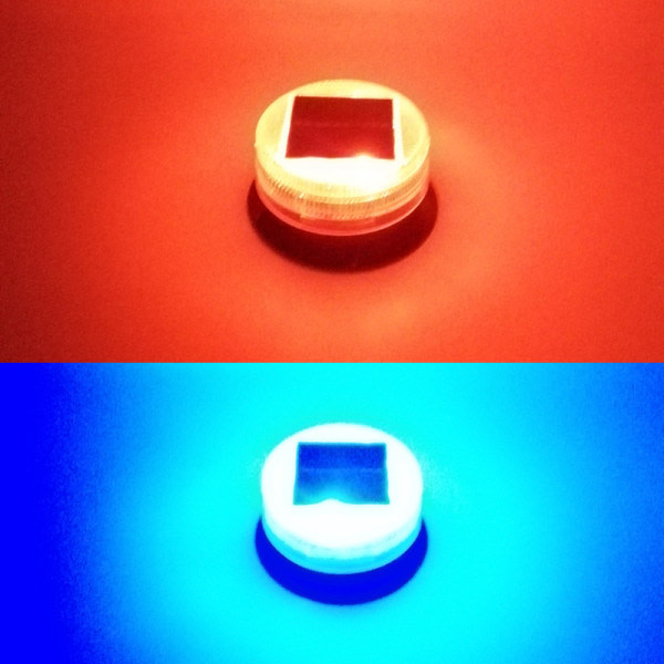 Solenergi LED-blinklys med magnetisk base A1